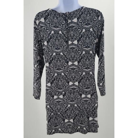 Worthington women's dress black white Size XL Office work wear Whimsigoth - Picture 2 of 9